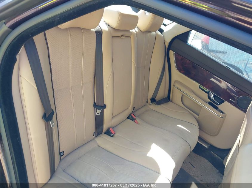 2013 Jaguar Xj Xjl Portfolio VIN: SAJWJ2GD9D8V46641 Lot: 41817267