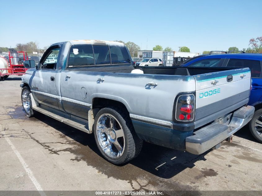 1997 Dodge Ram 1500 Lt VIN: 1B7HC16Z8VS118864 Lot: 41817273