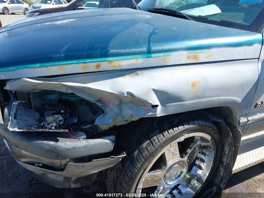 1997 Dodge Ram 1500 Lt VIN: 1B7HC16Z8VS118864 Lot: 41817273