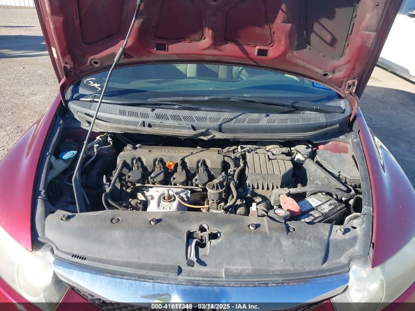 2010 Honda Civic Lx VIN: 19XFA1F52AE055431 Lot: 41817348