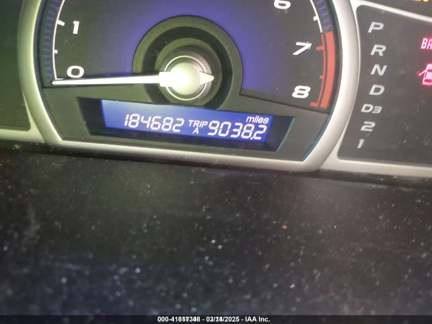 2010 Honda Civic Lx VIN: 19XFA1F52AE055431 Lot: 41817348