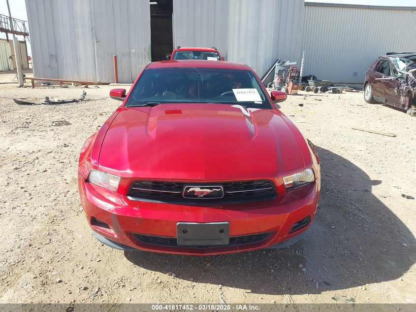 2011 FORD MUSTANG VIN: 1ZVBP8AM4B5145257