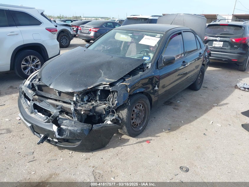 2006 MITSUBISHI LANCER VIN: JA3AJ26EX6U059654