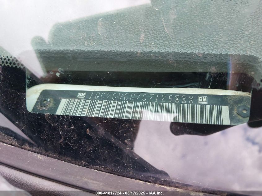 2012 Chevrolet Silverado 2500Hd Work Truck VIN: 1GC2CVCG7CZ125888 Lot: 41817724