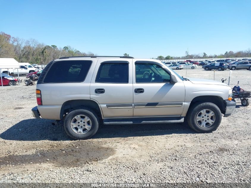2004 Chevrolet Tahoe Ls VIN: 1GNEC13V14R286895 Lot: 41817764
