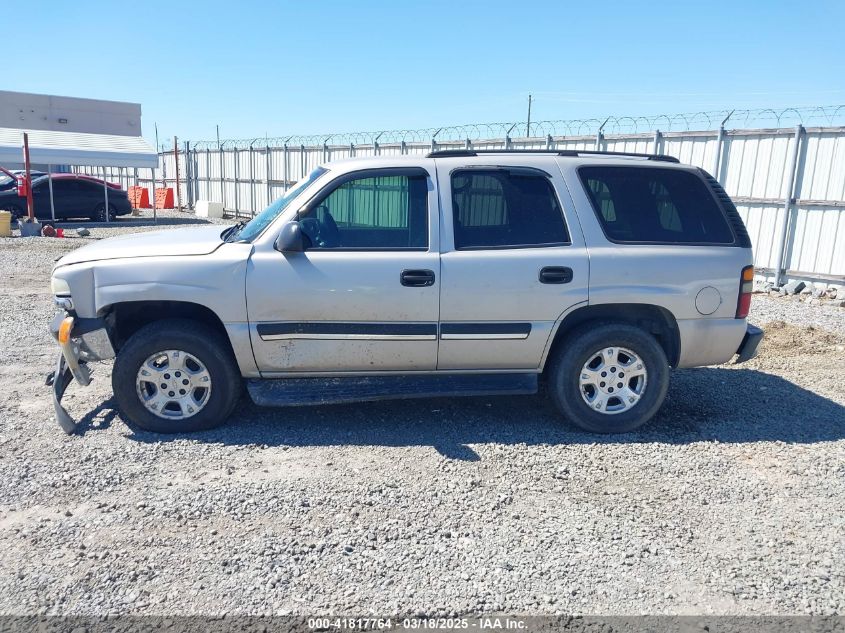 2004 Chevrolet Tahoe Ls VIN: 1GNEC13V14R286895 Lot: 41817764
