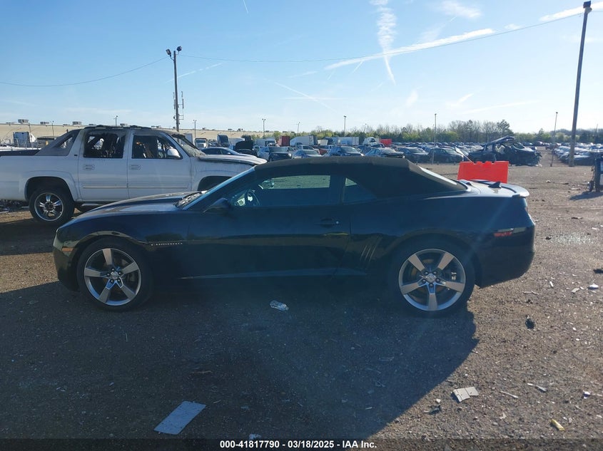 2012 CHEVROLET CAMARO VIN: 2G1FB3D35C9206900