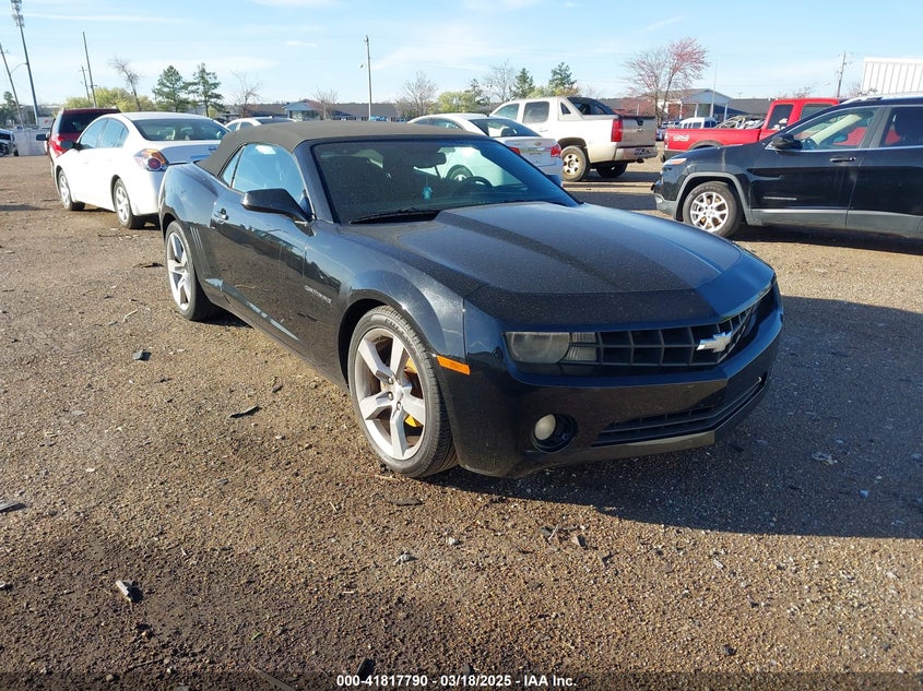 2012 CHEVROLET CAMARO VIN: 2G1FB3D35C9206900