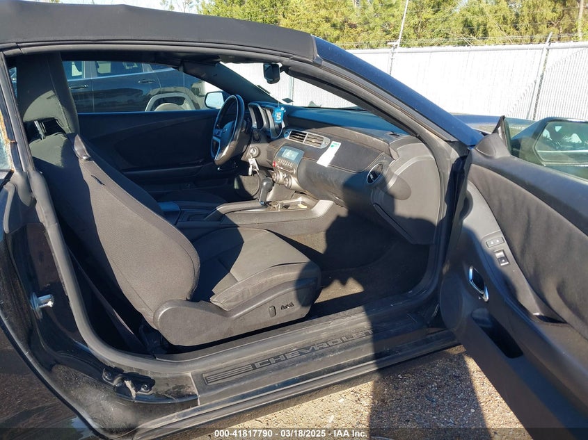 2012 CHEVROLET CAMARO VIN: 2G1FB3D35C9206900