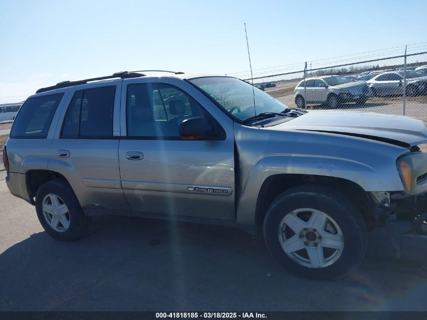 2002 Chevrolet Trailblazer Ltz VIN: 1GNDT13S122439749 Lot: 41818185