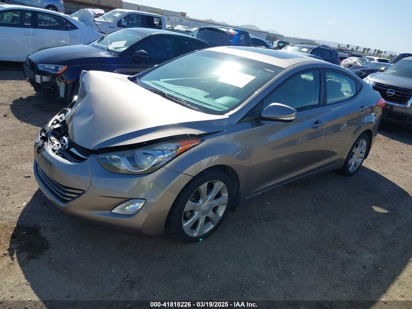 2013 HYUNDAI ELANTRA VIN: 5NPDH4AE0DH195442