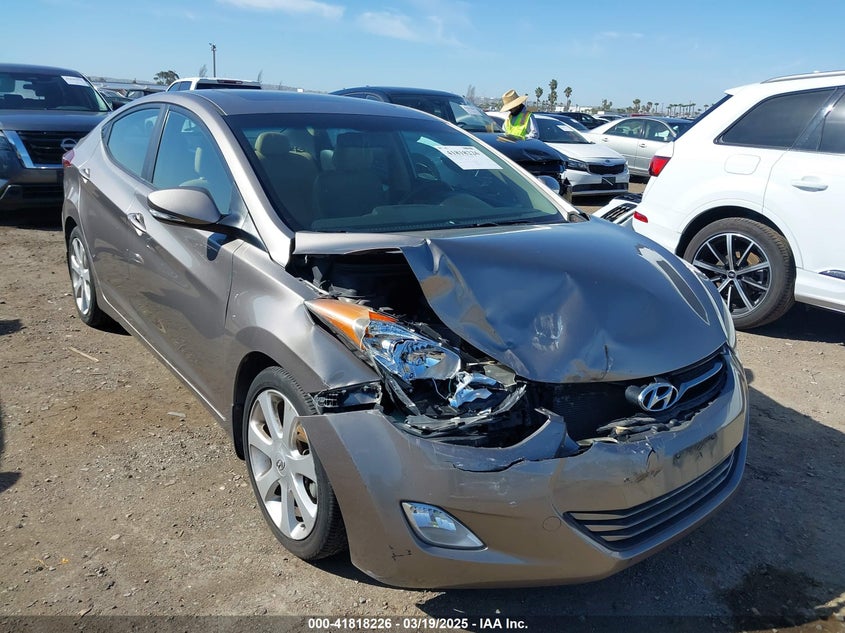 2013 HYUNDAI ELANTRA VIN: 5NPDH4AE0DH195442
