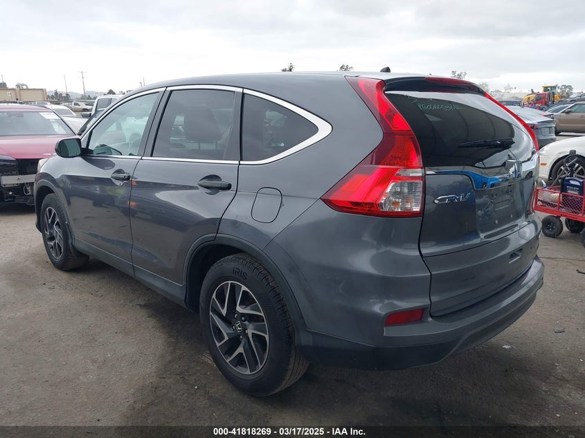2016 HONDA CR-V VIN: 2HKRM3H47GH560776