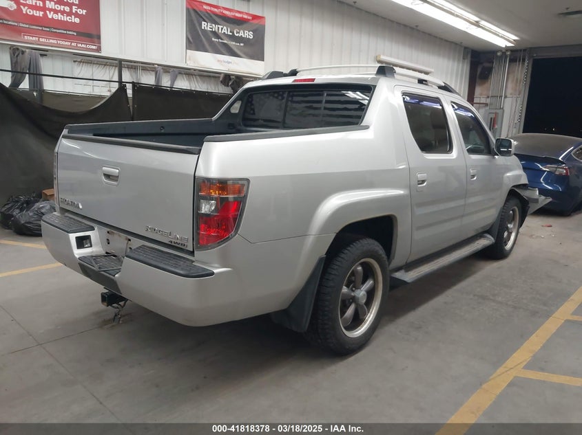 2007 HONDA RIDGELINE VIN: 2HJYK16437H505691