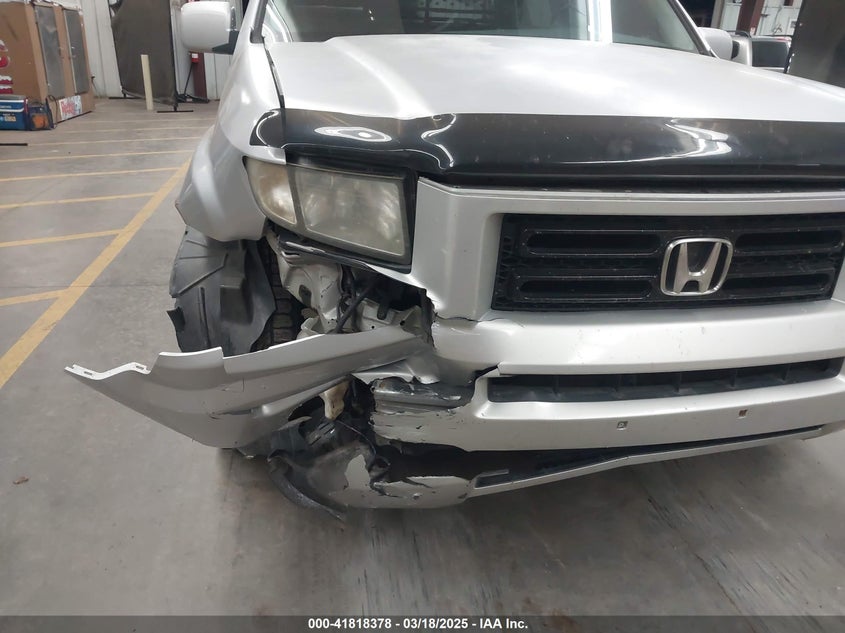 2007 HONDA RIDGELINE VIN: 2HJYK16437H505691