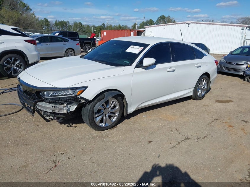 2018 HONDA ACCORD VIN: 1HGCV1F30JA089538
