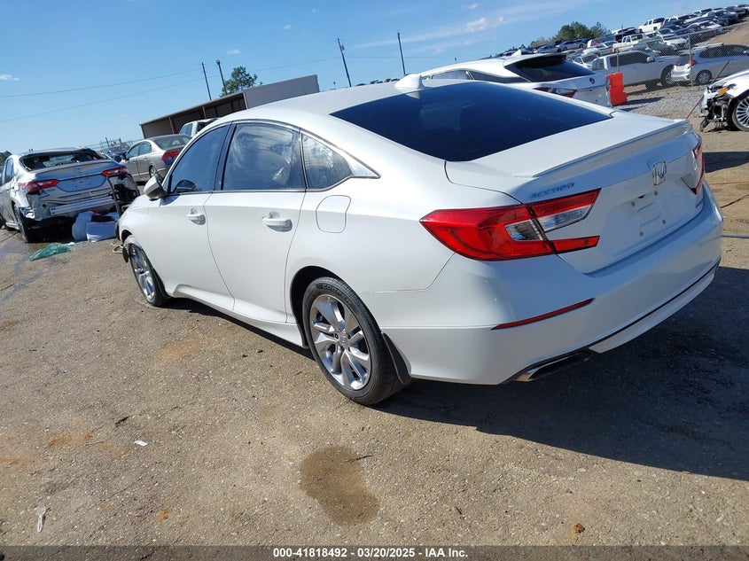 2018 HONDA ACCORD VIN: 1HGCV1F30JA089538