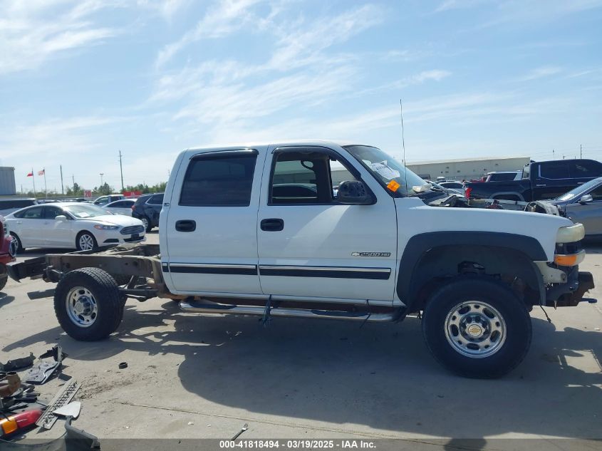 2002 Chevrolet Silverado 2500Hd Ls VIN: 1GCHK23U62F177997 Lot: 41818494