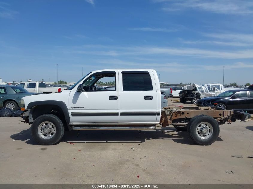 2002 Chevrolet Silverado 2500Hd Ls VIN: 1GCHK23U62F177997 Lot: 41818494