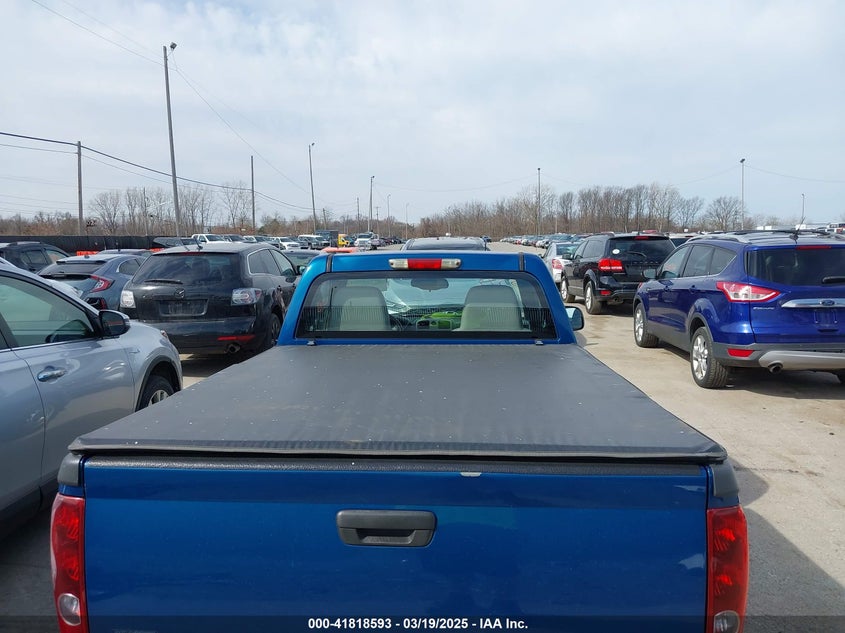 2011 CHEVROLET COLORADO VIN: 1GCCSBF95B8135293