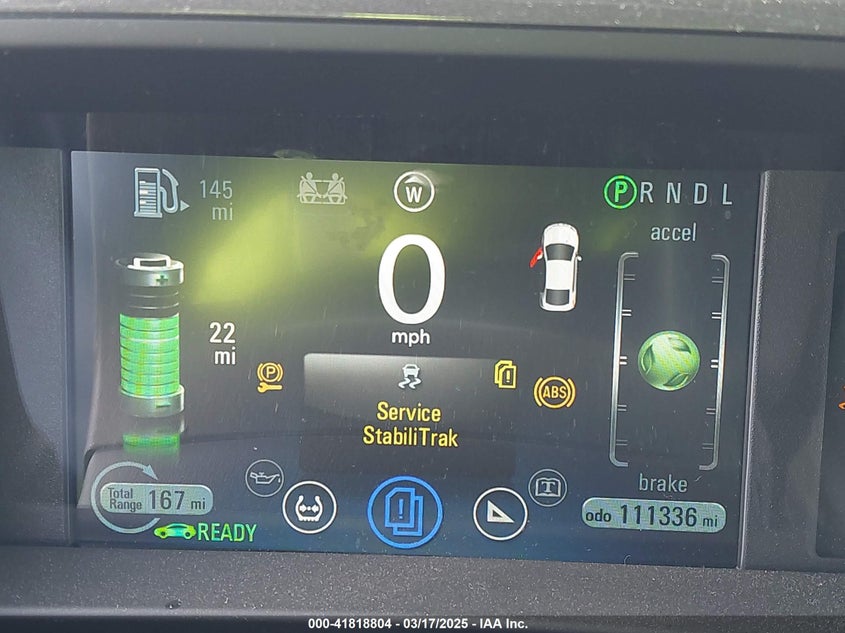 2014 CHEVROLET VOLT VIN: 1G1RE6E46EU122443