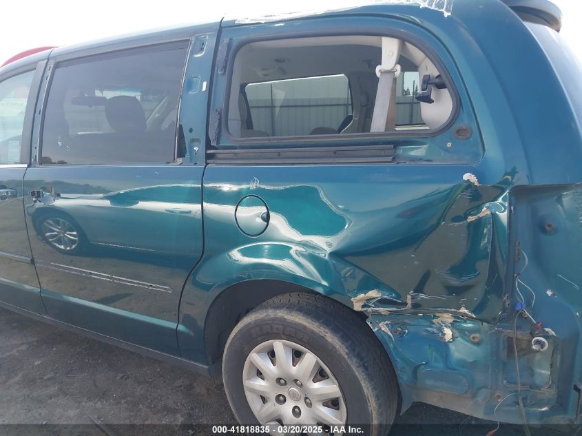 2009 Chrysler Town & Country Lx VIN: 2A8HR44E09R652375 Lot: 41818835