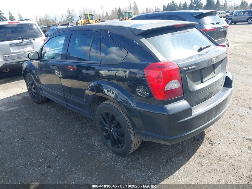 2007 DODGE CALIBER VIN: 1B3HB48B37D354657