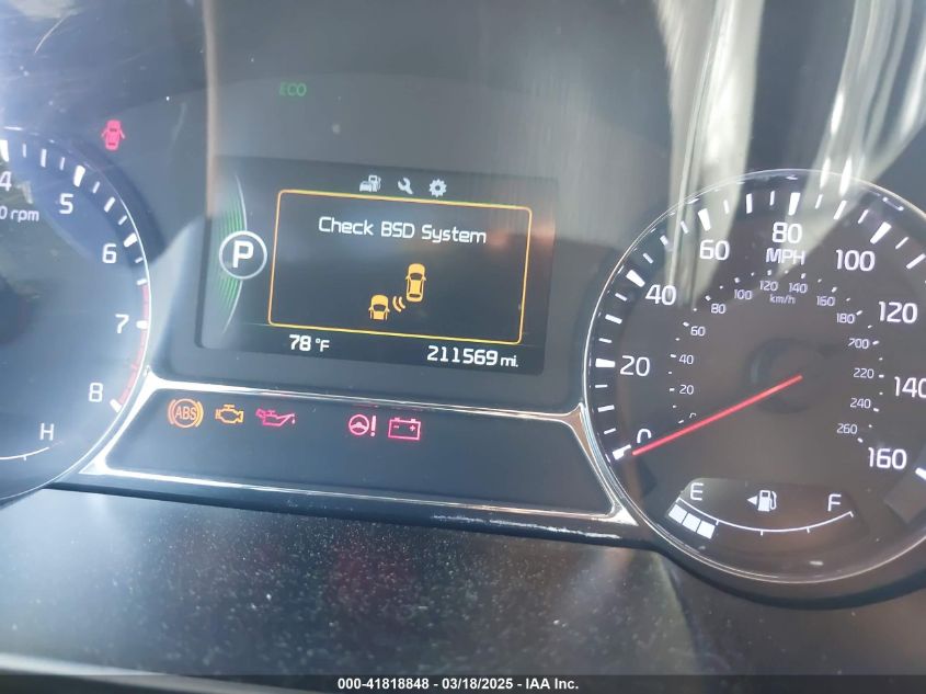 2014 Kia Optima Sx Turbo VIN: 5XXGR4A62EG317556 Lot: 41818848