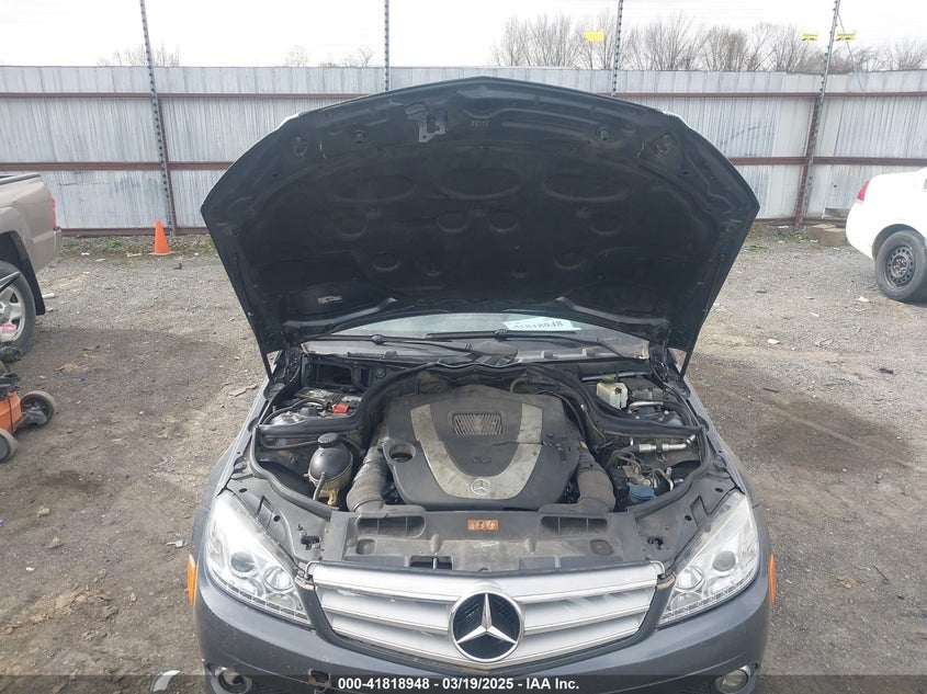 2008 MERCEDES-BENZ C VIN: WDDGF54X68R031994