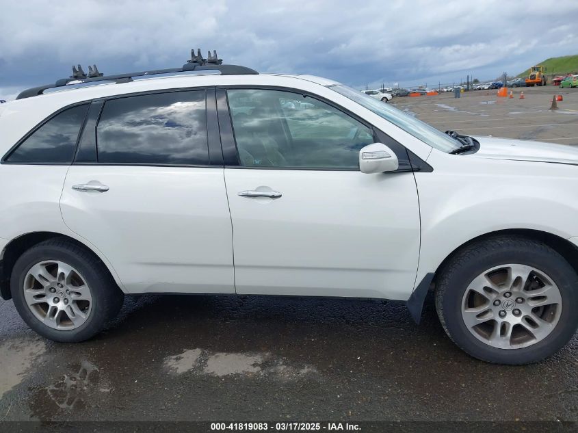 2008 Acura Mdx Technology Package VIN: 2HNYD28488H500905 Lot: 41819083