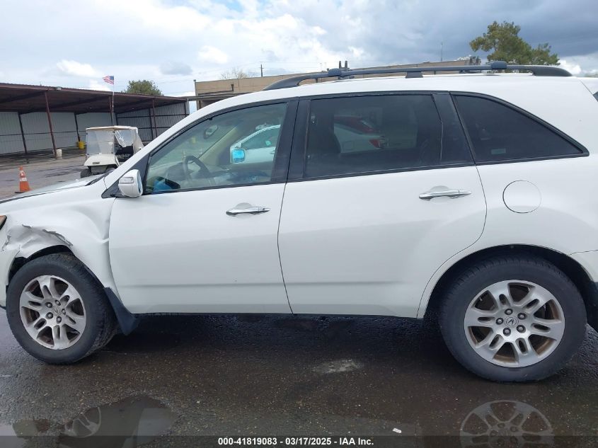2008 Acura Mdx Technology Package VIN: 2HNYD28488H500905 Lot: 41819083