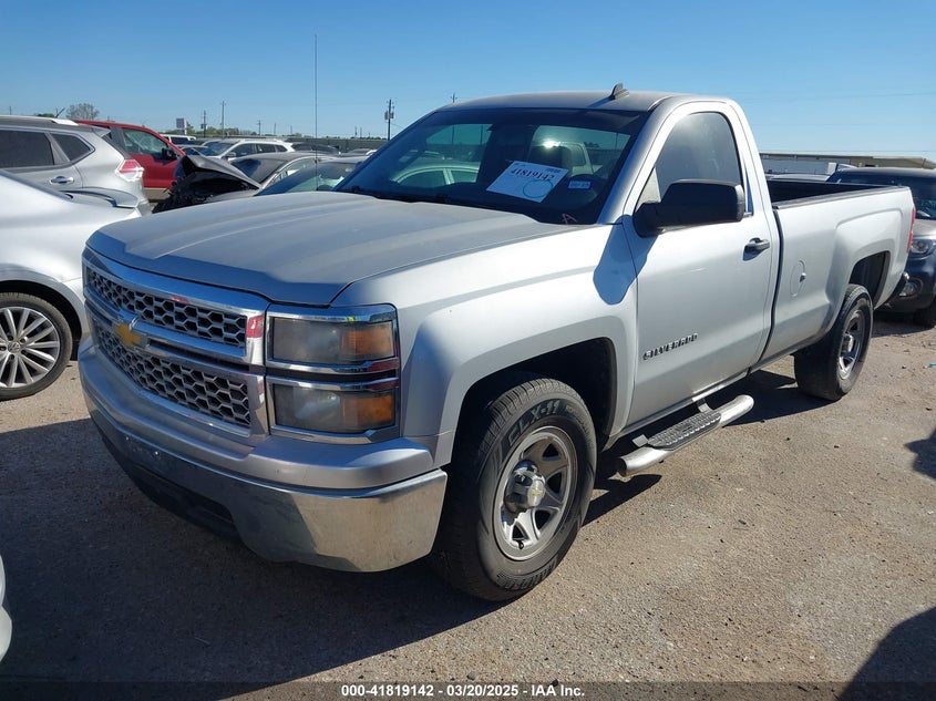 2014 CHEVROLET SILVERADO 1500 WORK TRUCK 2WT - 1GCNCPEC9EZ304343