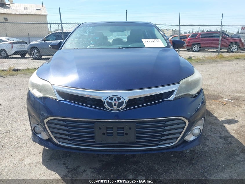 2013 TOYOTA AVALON VIN: 4T1BK1EB8DU058483