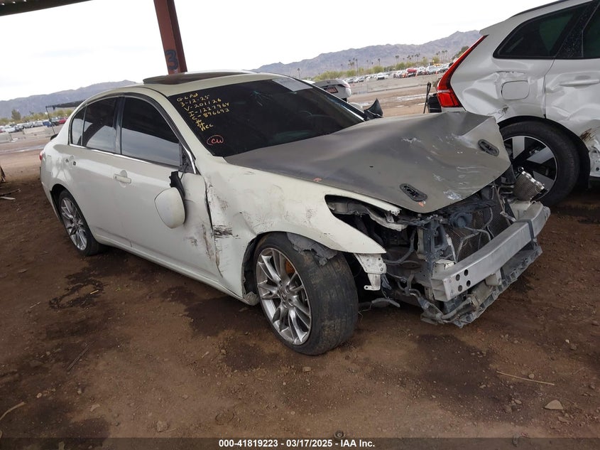 2008 INFINITI G35 VIN: JNKBV61E38M201126