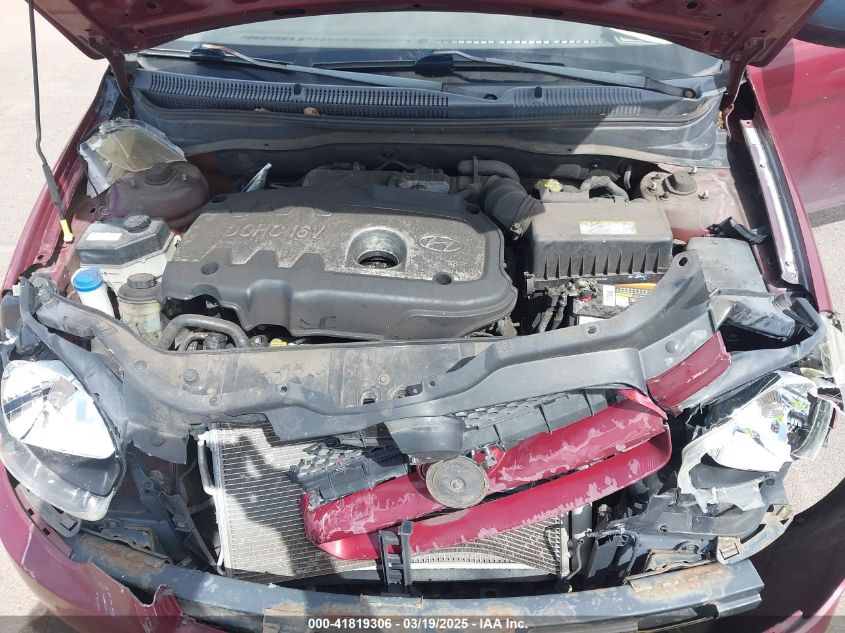 2007 Hyundai Accent Gs VIN: KMHCM36CX7U036376 Lot: 41819306