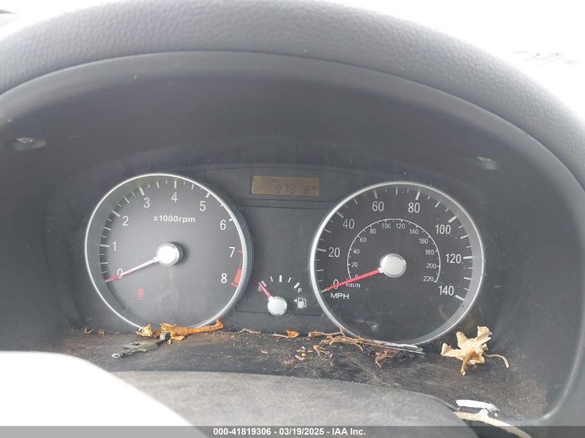 2007 Hyundai Accent Gs VIN: KMHCM36CX7U036376 Lot: 41819306