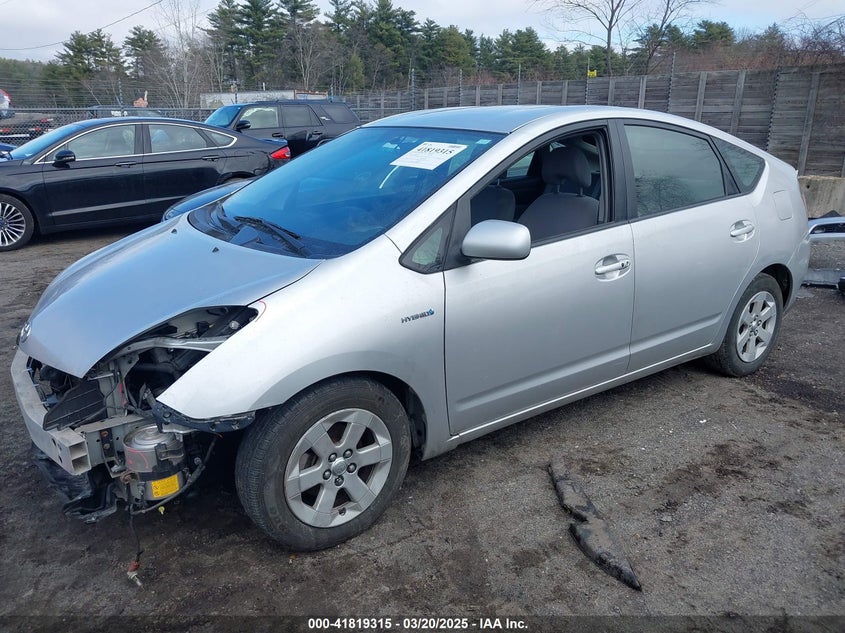 2008 TOYOTA PRIUS VIN: JTDKB20U483444333