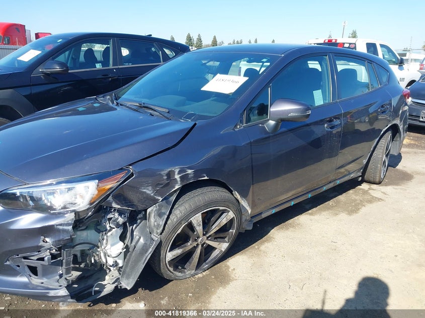 2017 SUBARU IMPREZA VIN: 4S3GTAK61H1731989