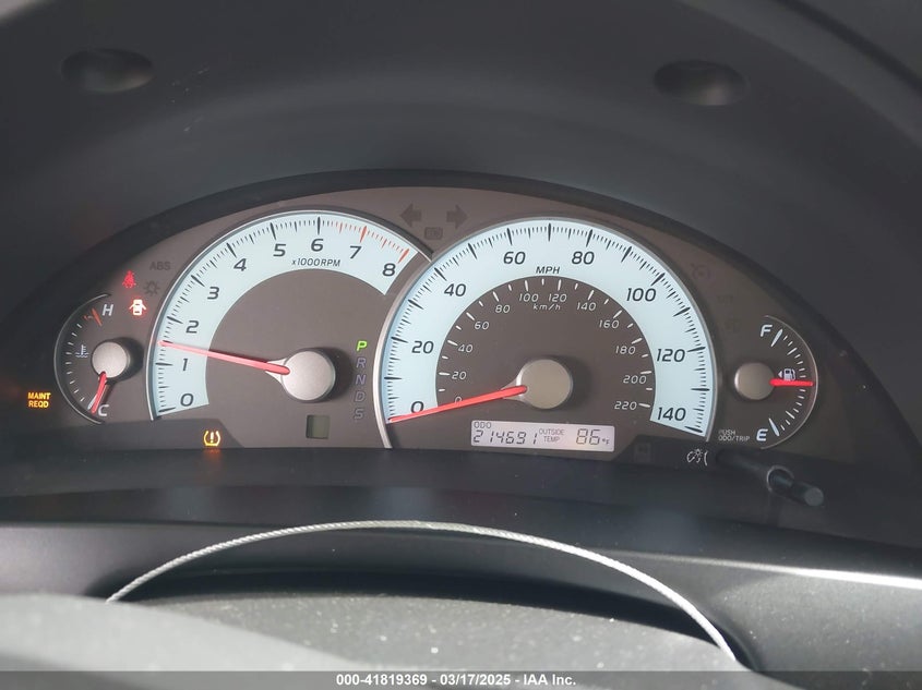 2011 TOYOTA CAMRY VIN: 4T1BF3EKXBU622986
