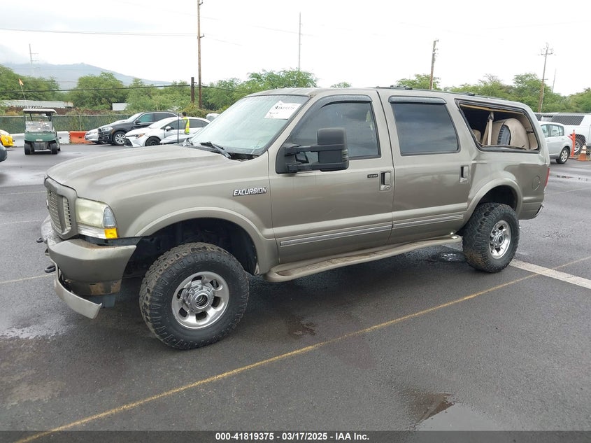 1FMNU43S83EB66378 2003 FORD EXCURSION photo no. 2