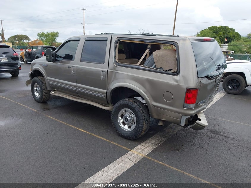 1FMNU43S83EB66378 2003 FORD EXCURSION photo no. 3