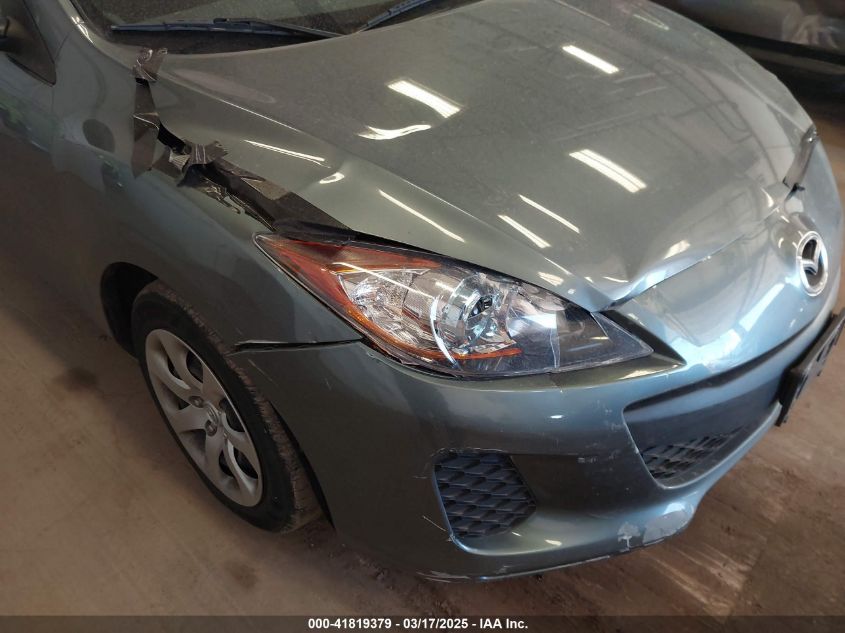 2013 Mazda Mazda3 I Sport VIN: JM1BL1U70D1755761 Lot: 41819379