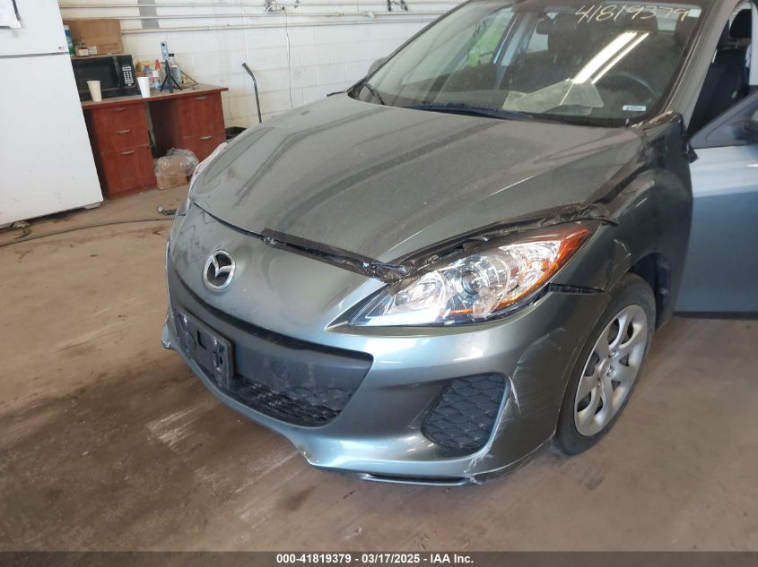 2013 Mazda Mazda3 I Sport VIN: JM1BL1U70D1755761 Lot: 41819379
