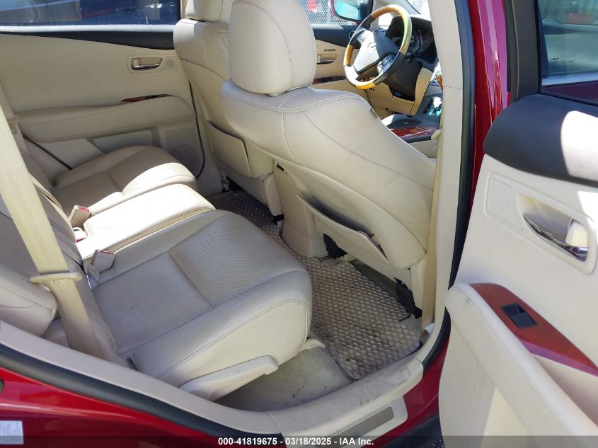 2012 Lexus Rx 350 VIN: 2T2BK1BA4CC138886 Lot: 41819675