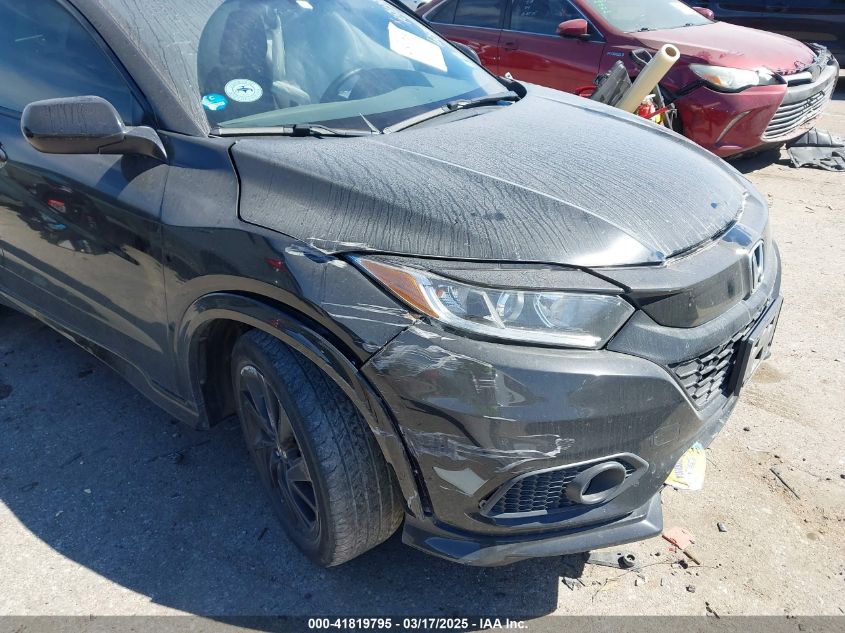 2021 Honda Hr-V 2Wd Sport VIN: 3CZRU5H16MM708837 Lot: 41819795