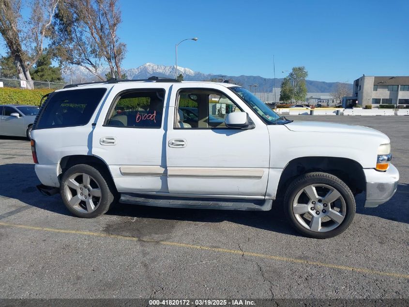 2005 Chevrolet Tahoe Lt VIN: 1GNEC13T85R134239 Lot: 41820172