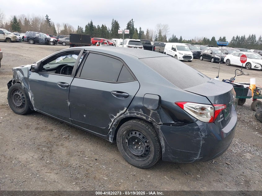 2016 TOYOTA COROLLA VIN: 5YFBURHE3GP529265