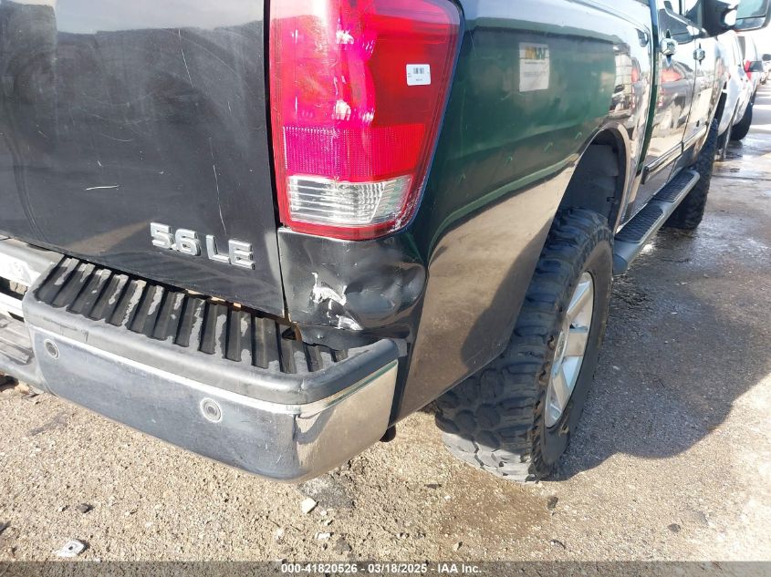 2005 Nissan Titan Le VIN: 1N6BA07B45N566604 Lot: 41820526