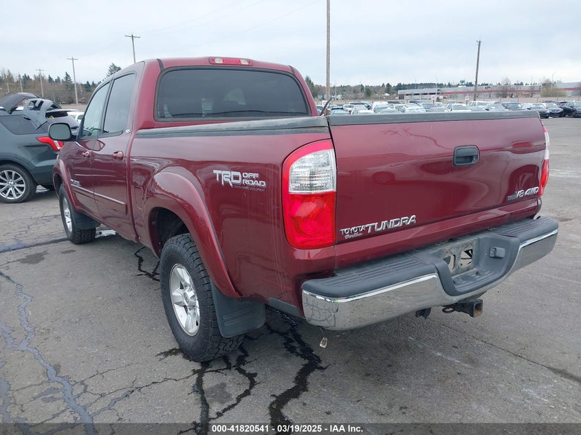 2006 TOYOTA TUNDRA VIN: 5TBDT44166S505560