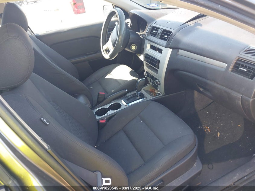 2011 FORD FUSION VIN: 3FAHP0HA8BR133433
